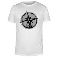Kompass Berge - Männer Organic T-Shirt Kompass Berge - Männer Organic T-Shirt
