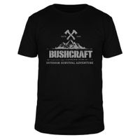 Bushcraft Outdoor Survival Adventure - Männer T-Shirt Bushcraft Outdoor Survival Adventure - Männer T-Shirt