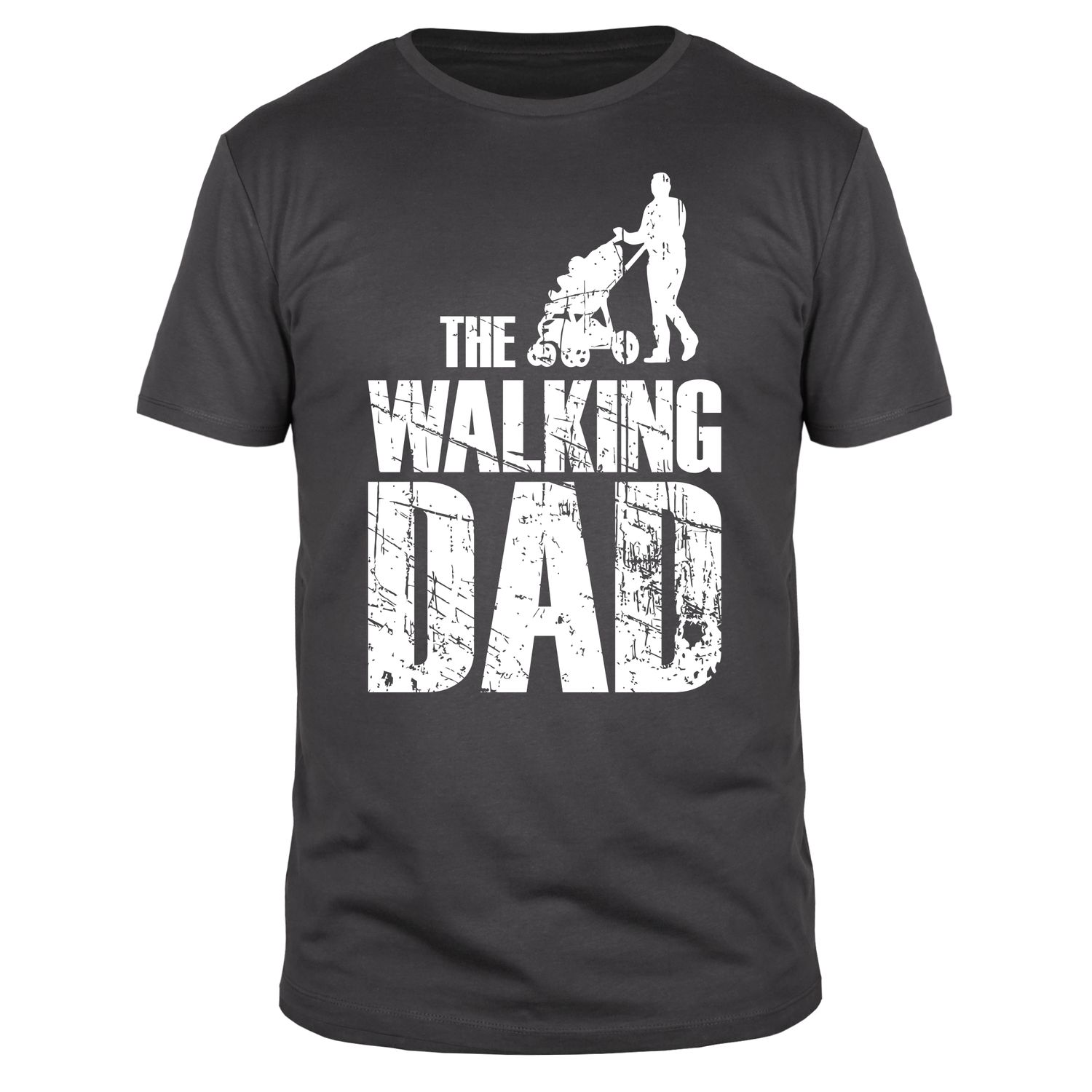 Papa Kollektion Opa Vater Geschenk Anthrazit Vatertag Sohn Tochter Fun T-Shirt