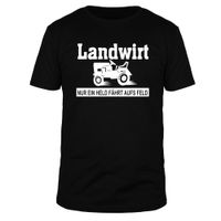 Landwirt - Nur ein Held fährt auf's Feld - Männer T-Shirt Landwirt - Nur ein Held fährt auf's Feld - Männer T-Shirt