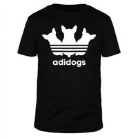Adidogs Hund Mops - Männer T-Shirt Adidogs Hund Mops - Männer T-Shirt