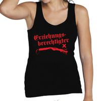 Erziehungsberechtigter - Frauen Tank Top Shirt Erziehungsberechtigter - Frauen Tank Top Shirt