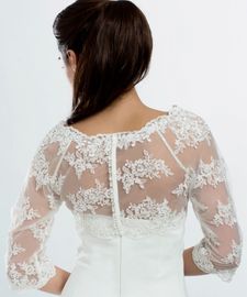 Brautbolero mit Spitze