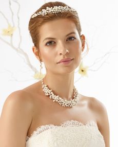 Perlen Haarreif Diadem