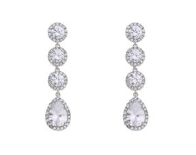 Zirkonia Ohrringe