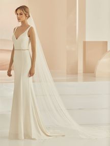 Bianco Evento Brautschleier S414 – Länge 250 cm