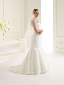 Bianco Evento Brautschleier S143S – Länge 300/90 cm