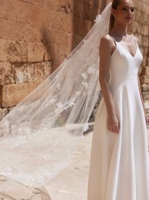 Bianco Evento Brautschleier S520 Länge 280 cm