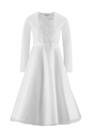 Kommunionkleid Emilia mit Bolero I Weiß I Kollektion 2026