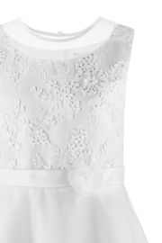 Kommunionkleid Emilia mit Bolero I Weiß I Kollektion 2026