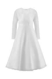 Kommunionkleid Luna mit Bolero I Weiß I Kollektion 2026