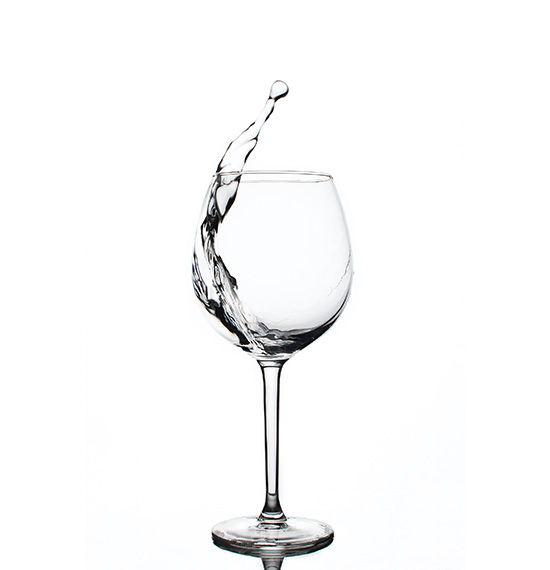 Hoher Wasserdruck