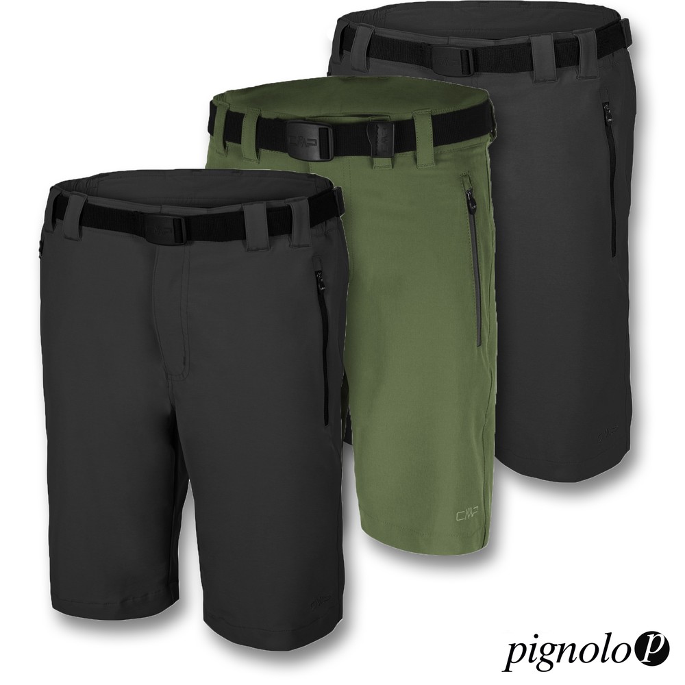 CMP Funktionshose Wanderhosen MAN LONG PANT braun wasserabweisend atmungsaktiv