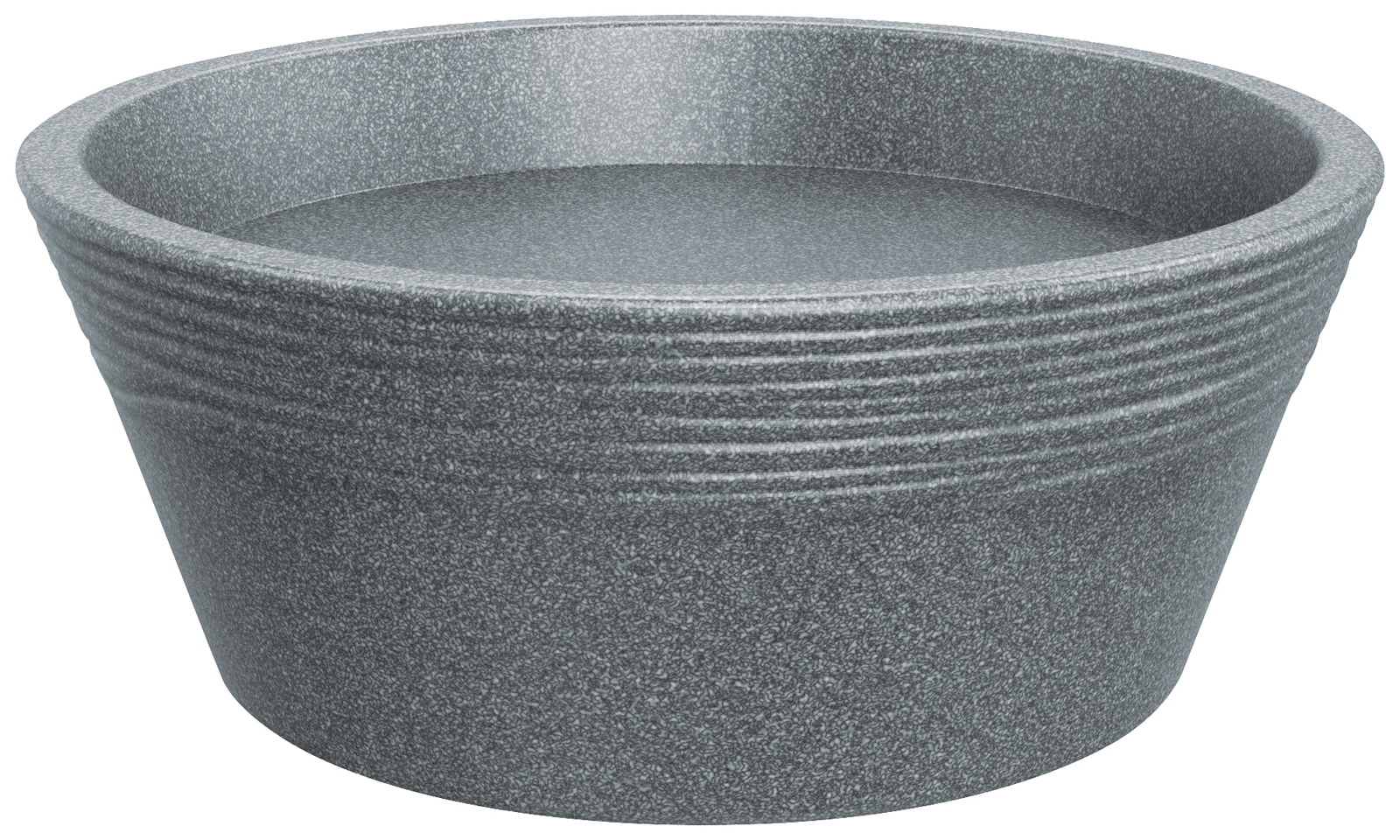 Geli Nora - Sottovaso quadrato per fioriera, in plastica, colore: antracite