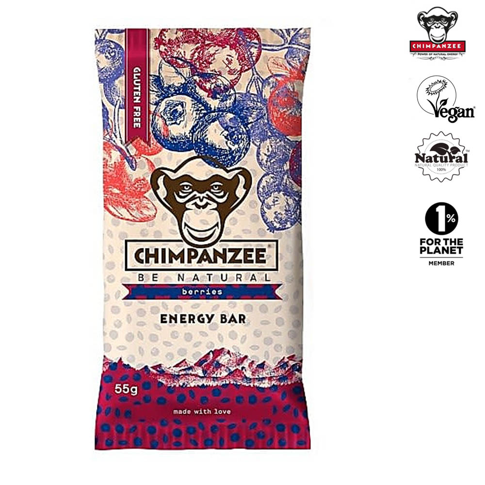 CHIMPANZEE - Energy Bar (55gr.)  - Riegel - berries