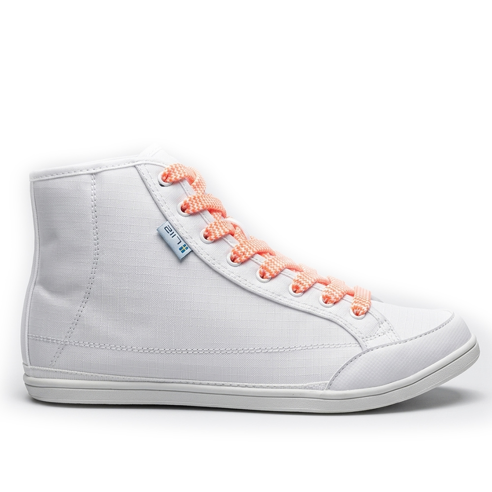 Damen Sneaker Allround – leichte Freizeit- und Sportschuhe, weiß