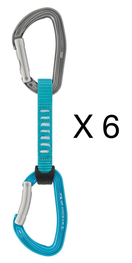 Petzl Djinn Axess 6er Set - Express Set