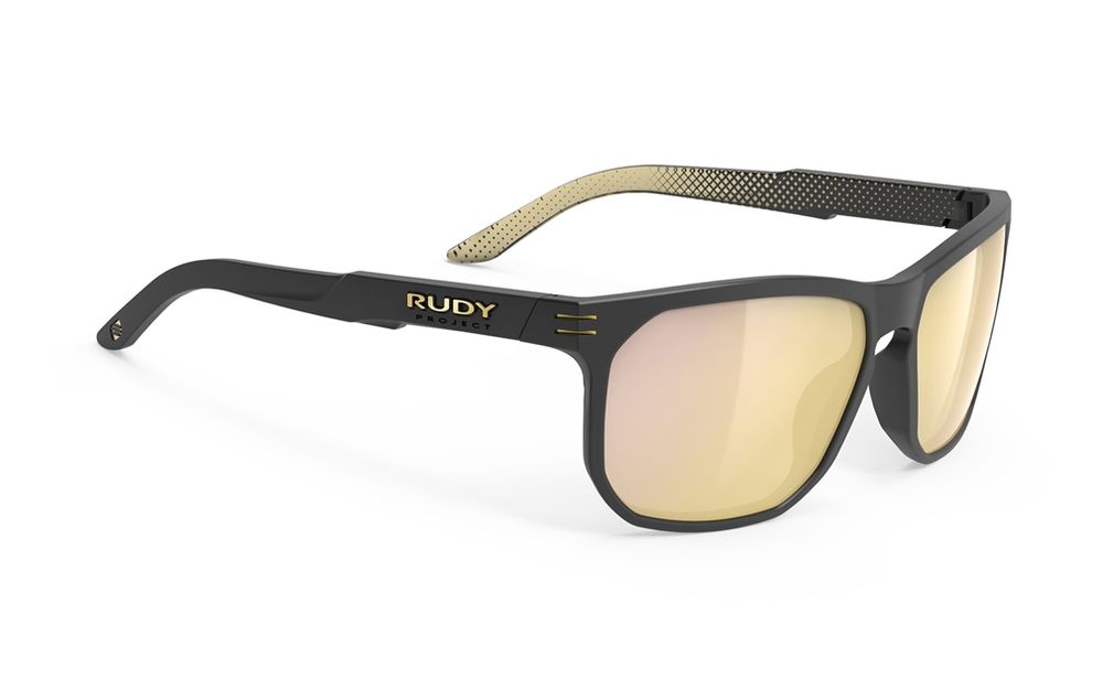 Rudy Project Soundrise (Black Matte Ice Gold Pattern - RP Optcis Multilaser Gold) - Sonnenbrille