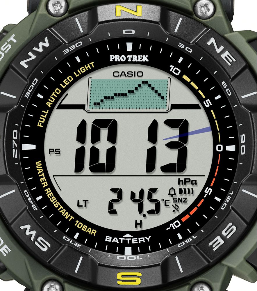 Casio Protrek (PRG-340-13ER) Multifunktionsuhr VerticalExtreme
