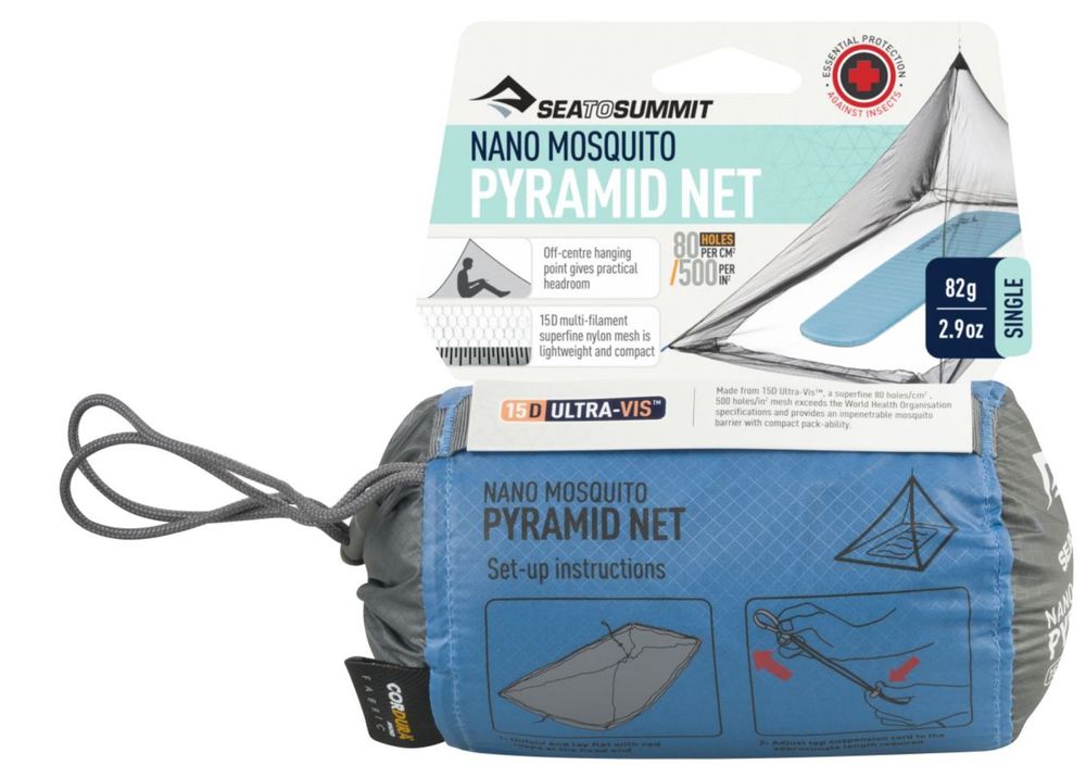 SEATOSUMMIT Mosquito Pyramid - Insektennetz   -  Ausrüstung fürs Klettern Bergsteigen & Outdoor