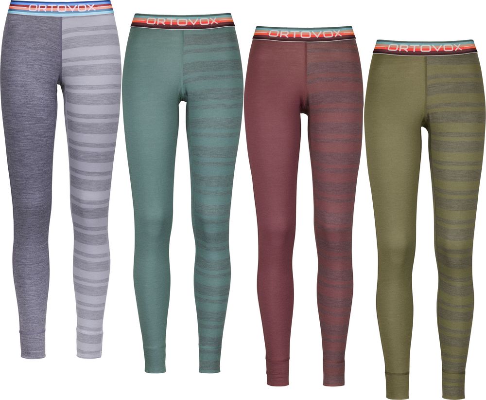 Ortovox Merino 185 Rock´n Wool Long Pants Women - Funktionsunterhose günstig online kaufen