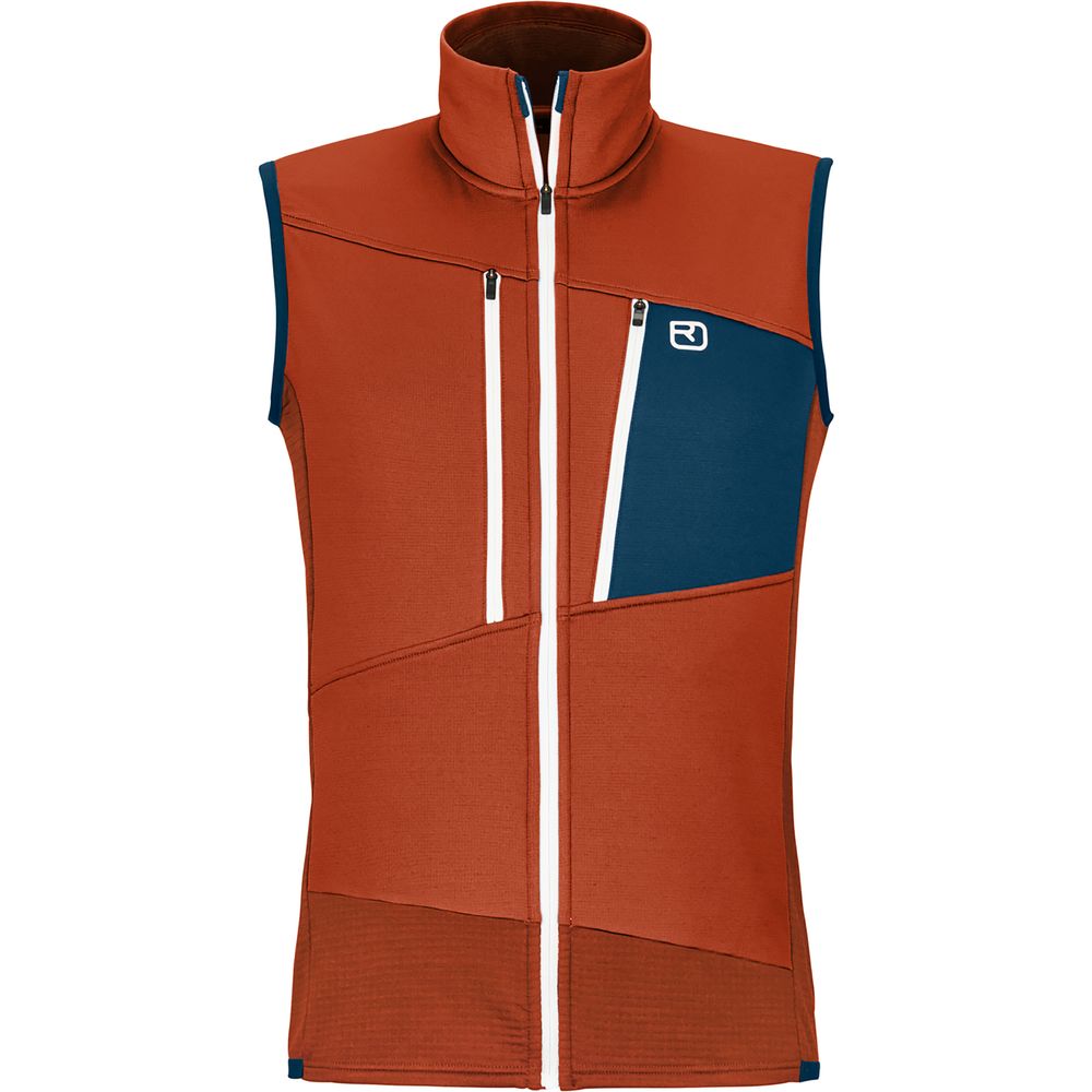 Ortovox Fleece Grid Vest Men - Fleece Jacke