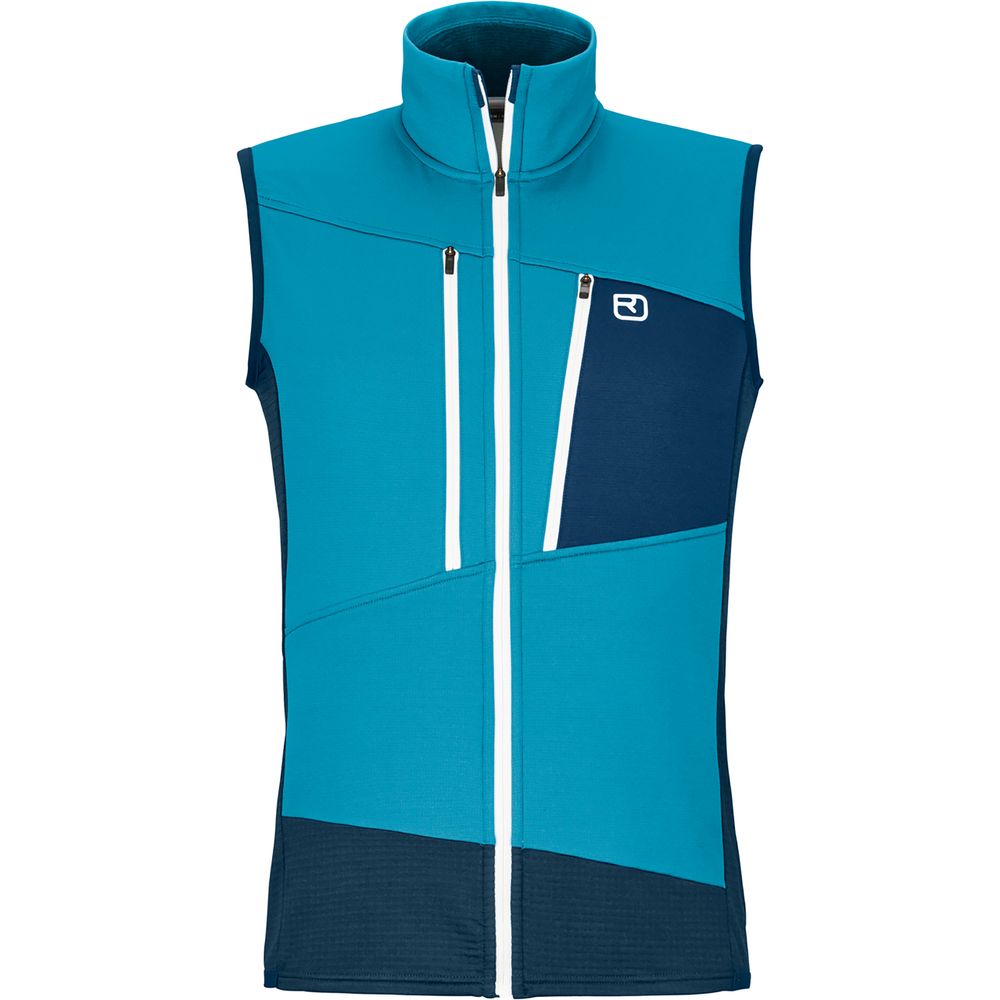 Ortovox Fleece Grid Vest Men - Fleece Jacke