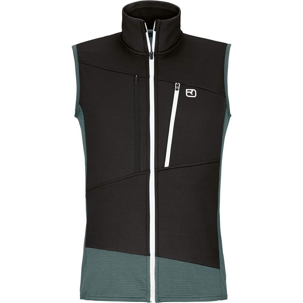 Ortovox Fleece Grid Vest Men - Fleece Jacke