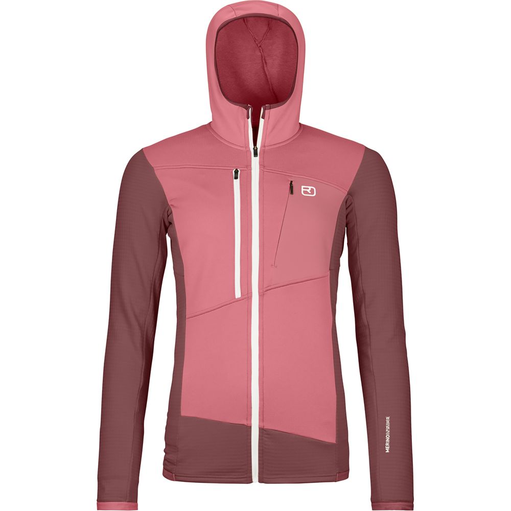 Ortovox Fleece Grid Hoody Women - Fleece Jacke günstig online kaufen
