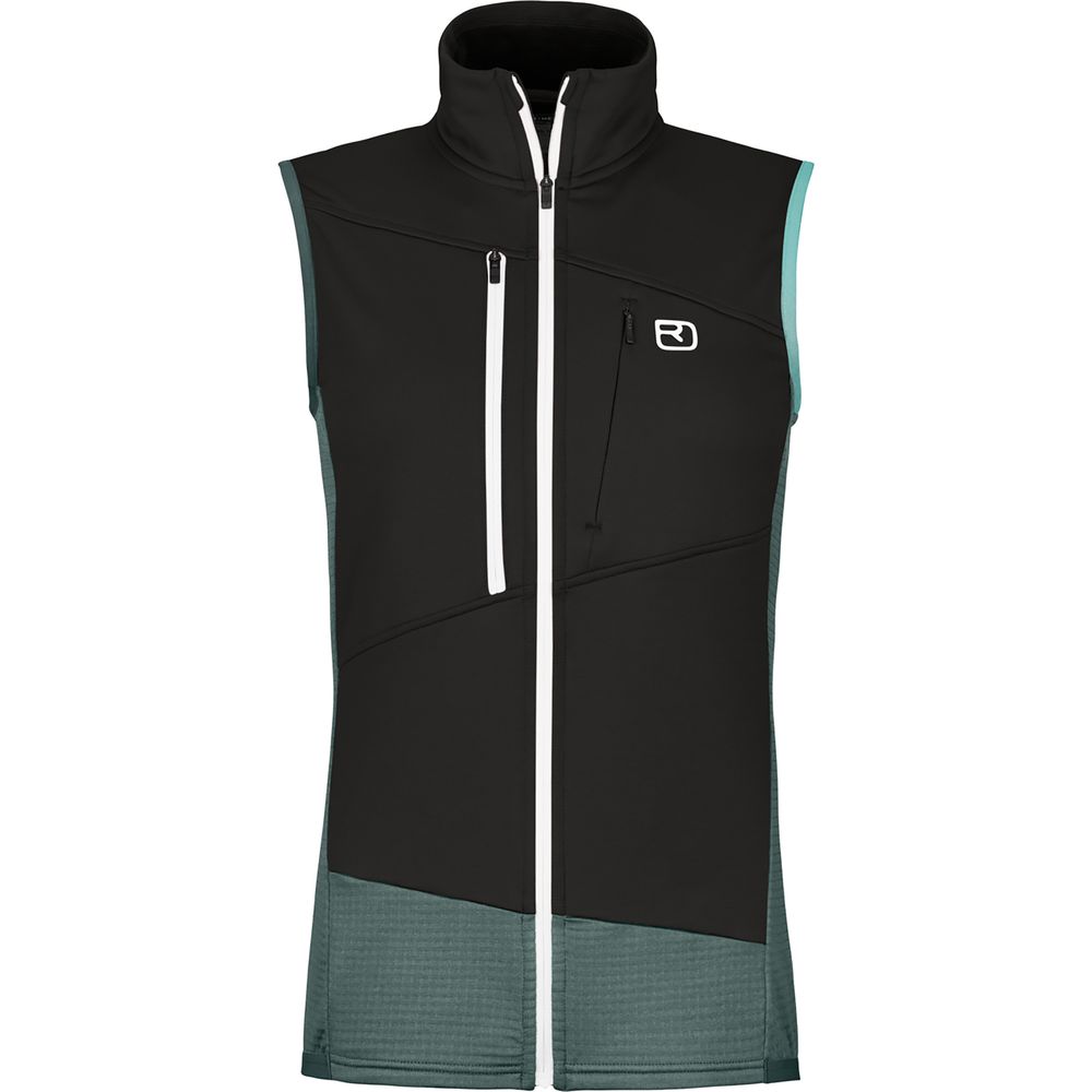 Ortovox Fleece Grid Vest Women - Fleece Jacke