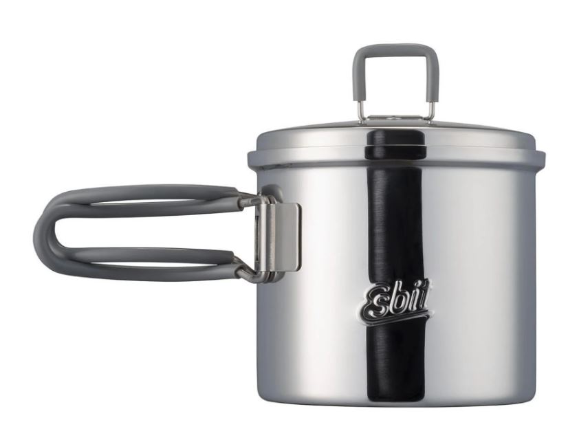 Esbit Edelstahl-Topf, 625 ml - Runder Camping Topf