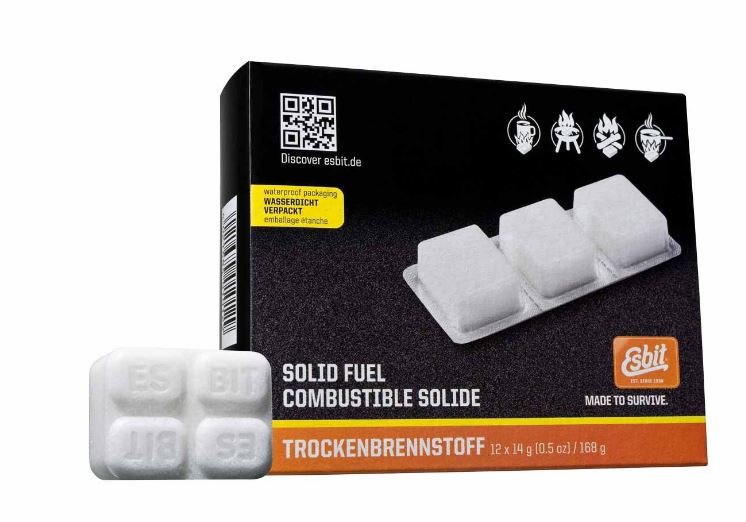 Esbit Trockenbrennstoff-Tabletten 12 x 14 g - Trockenbrennstoff-Tabletten