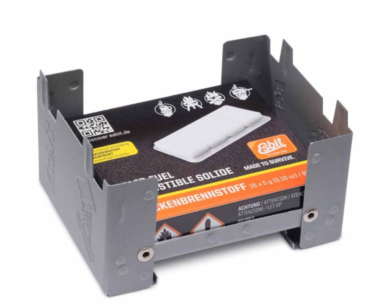 Esbit Taschenkocher „Klein“ 16 x 5 g - Taschenkocher