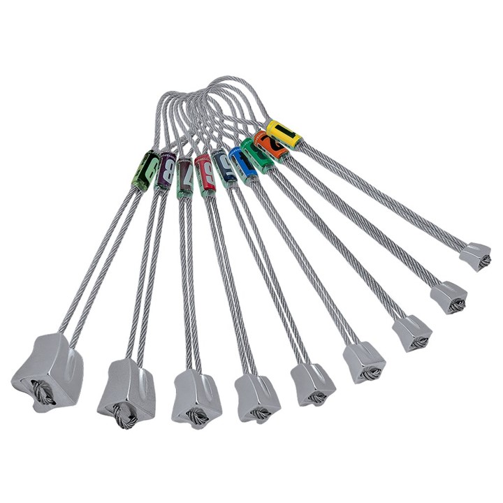 Rock Empire Alu Nuts Set - 1-9 Klemmkeilset günstig online kaufen