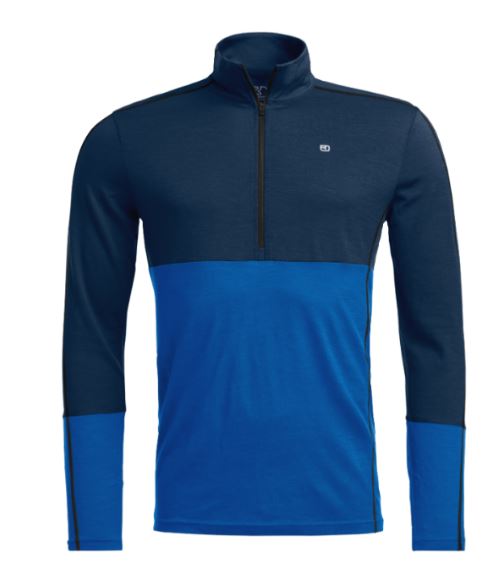 Ortovox 185 ROCK'N'WOOL ZIP NECK M - Zip-Neck aus Merinowolle günstig online kaufen