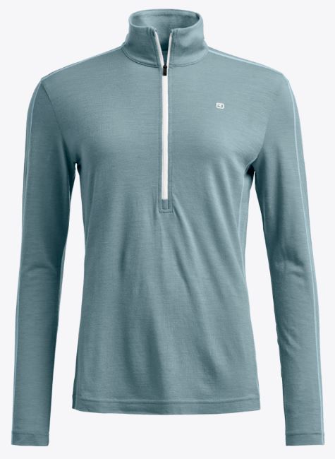 Ortovox 185 ROCK'N'WOOL ZIP NECK W -  Zip-Neck aus Merinowolle günstig online kaufen