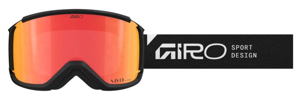 Giro Revolt (Color: Stacked black - Lens: vivid ember/vivid infrared) - Ski günstig online kaufen
