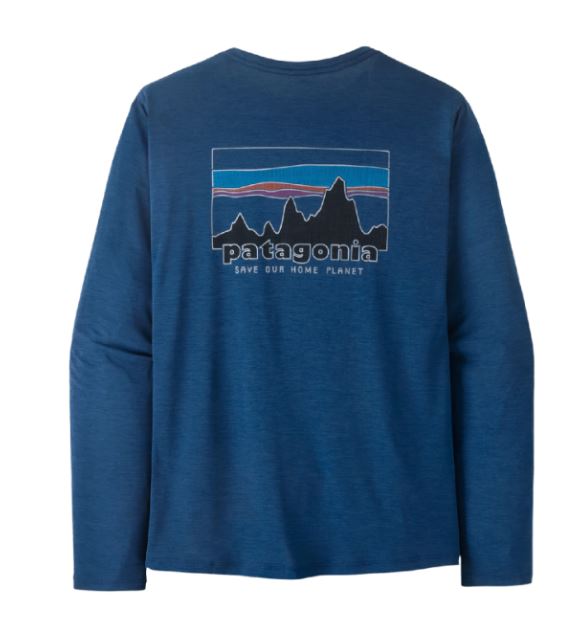 Patagonia M's L/S Cap Cool Daily Shirt ('73 Skyline) - Langarmshirt günstig online kaufen