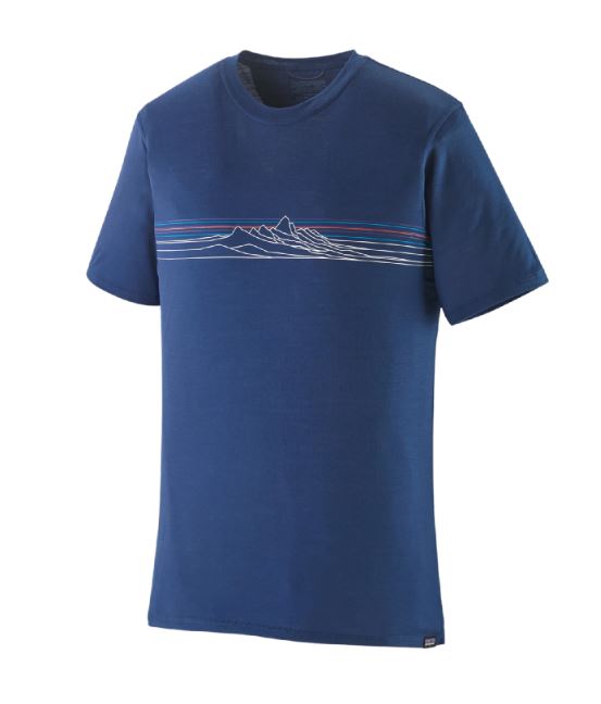Patagonia M's Cap Cool Merino Blend Graphic Shirt - Shirt günstig online kaufen