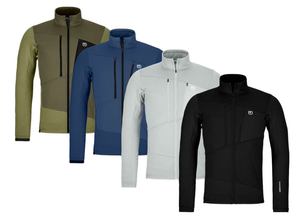 Ortovox Fleece Grid Jacket Men - Fleecejacke günstig online kaufen