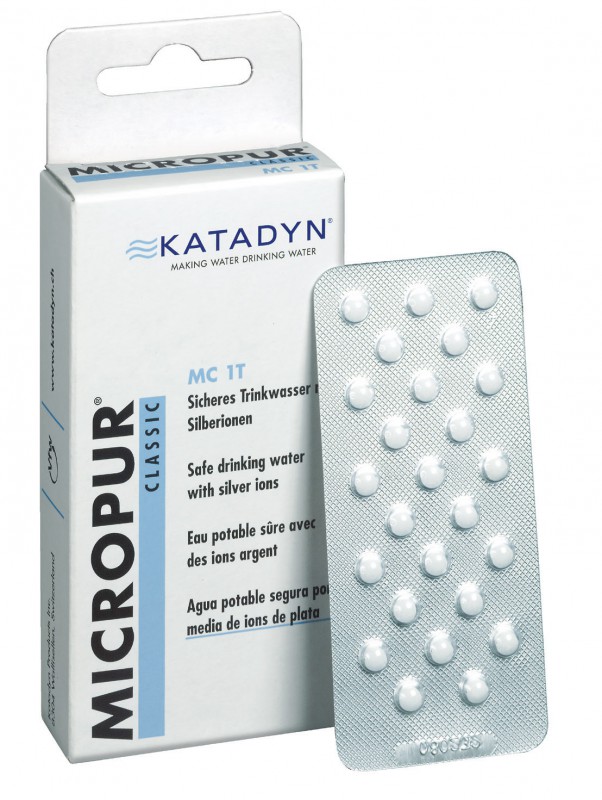 Katadyn MC 1T 100 Tabletten Micropur Classic - Wasseraufbereitung (Tablettenform