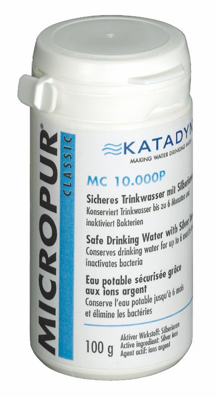 Katadyn MC 10.000 P 100g Pulver Micropur Classic - Wasseraufbereitung (Pulverfor