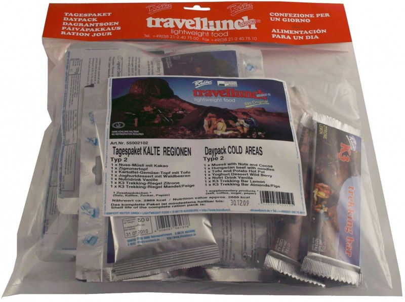 Bild von Travellunch Tagespaket Standard - instant