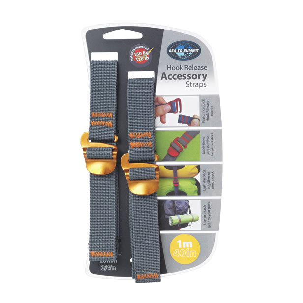 SEATOSUMMIT 20mm Tie Down Accessory Strap with Hook