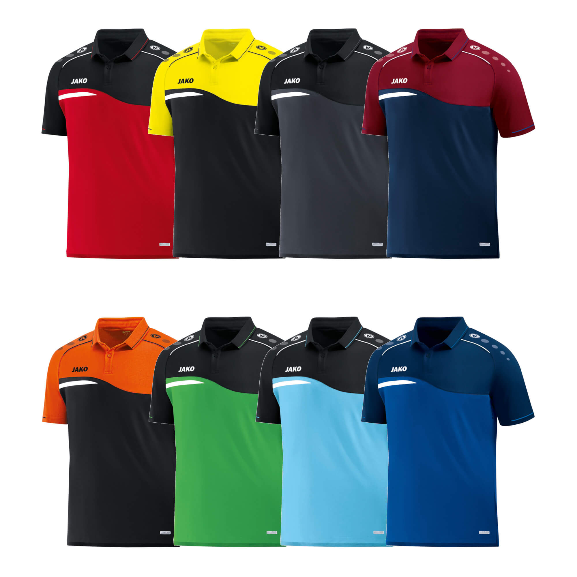 JAKO Herren Poloshirt Competition 2.0 6318 Vision sports Teamsportbedarf