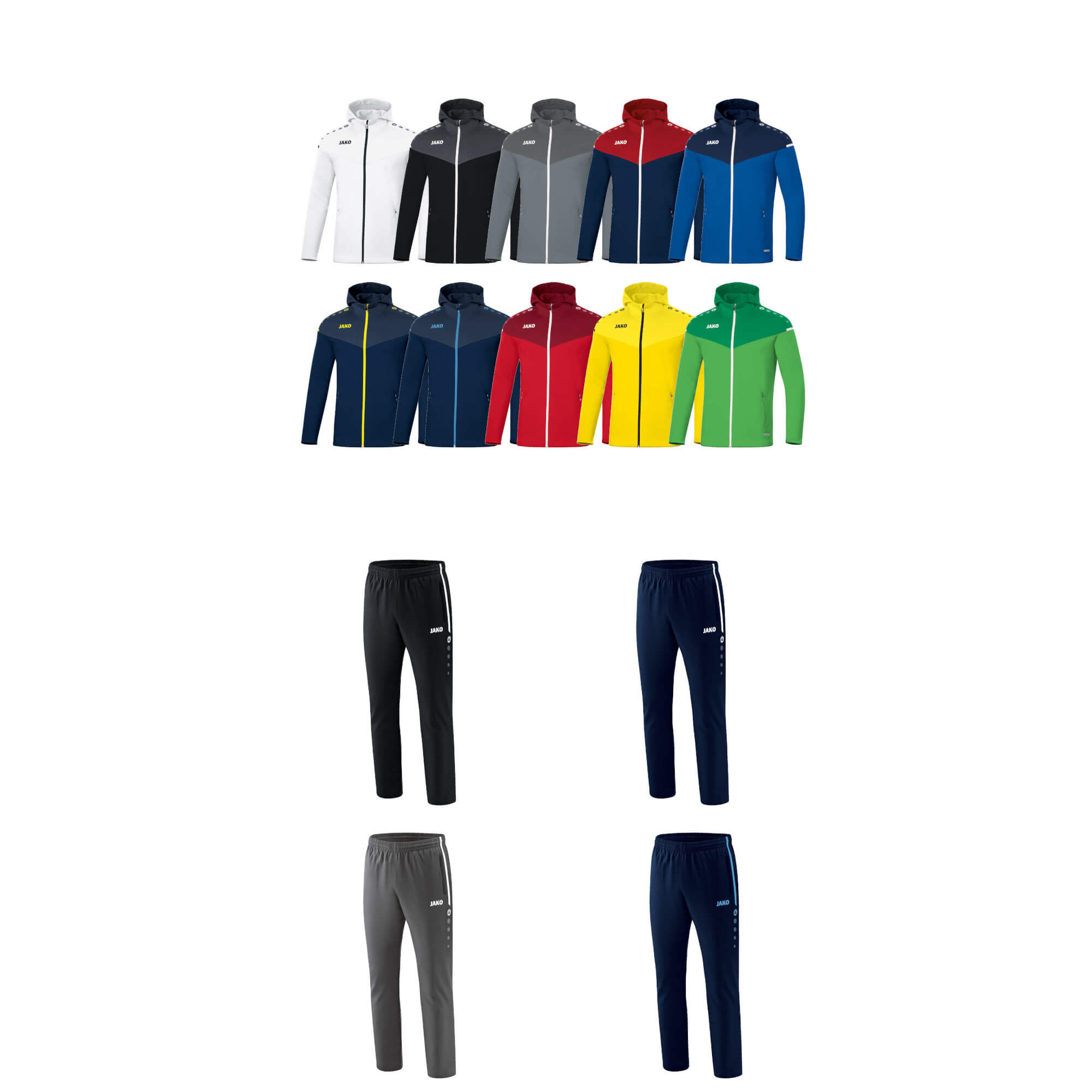 JAKO Herren Trainingsanzug 6820 6518 Vision Sports Teamsportbedarf