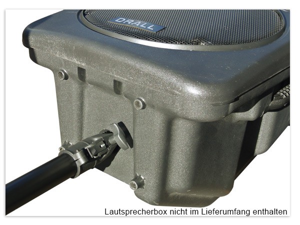 Boxenständer - luftgefedert (1 Stück) - Stativ, Ständer für Boxen & Lautsprecher - Modell: BSH0 Boxenständer - luftgefedert (1 Stück) - Stativ, Ständer für Boxen & Lautsprecher - Modell: BSH0