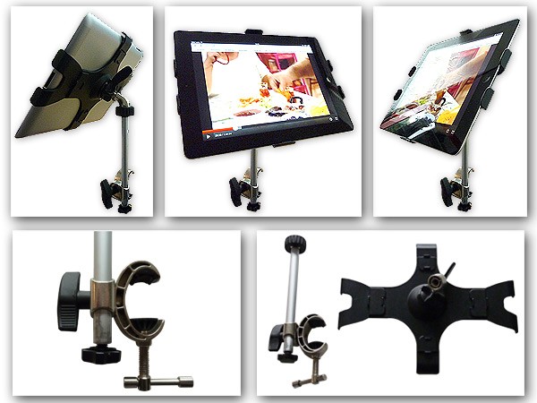 Tischhalterung (für iPad 1.,2.,3.,4te Generation) Tisch Befestigung drehbar/schwenkbar Modell: IP2 Tischhalterung (für iPad 1.,2.,3.,4te Generation) Tisch Befestigung drehbar/schwenkbar Modell: IP2