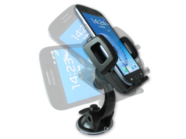 Universal Auto KFZ Handyhalterung (neigbar/drehbar) Handy/Smartphone Halterung Halter Modell: IP10N Universal Auto KFZ Handyhalterung (neigbar/drehbar) Handy/Smartphone Halterung Halter Modell: IP10N