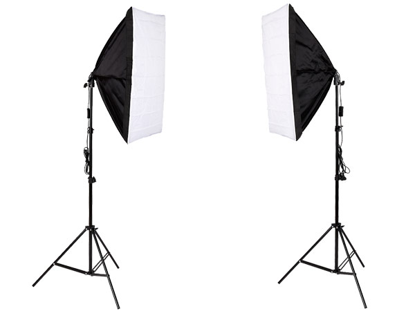 Fotoset (2 x 2m ) Fotostudio Studioset Hintergrundsystem Softboxen Musselin Modell: FT01 Fotoset (2 x 2m ) Fotostudio Studioset Hintergrundsystem Softboxen Musselin Modell: FT01